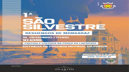 1.ª corrida de São Silvestre em Reguengos de Monsaraz