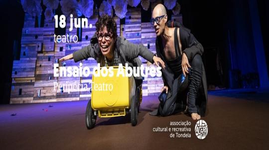 O ensaio dos abutres | Teatro