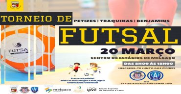 Torneio de Futsal - Petizes, Traquinas e Benjamins | 2022