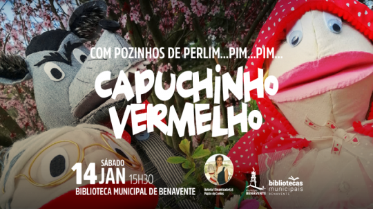 COM POZINHOS DE PERLIM... PIM... PIM... Capuchinho Vermelho