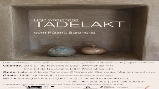 Workshops de Tadelakt