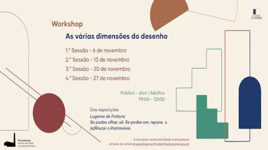 Workshop de continuidade | As várias dimensões do desenho