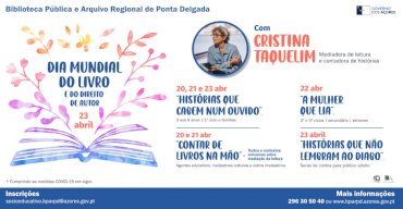 Dia Mundial do Livro e do Direito de Autor com Cristina Taquelim