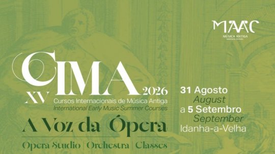 XV Cursos Internacionais de Música Antiga - A Voz da Ópera
