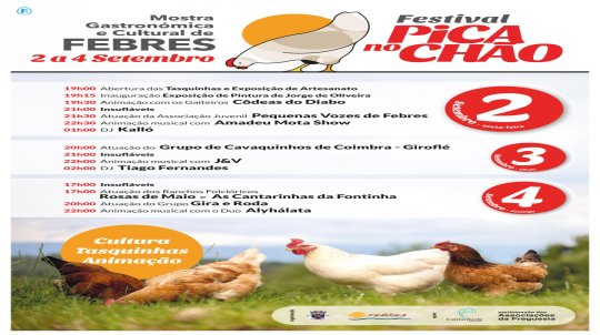 Festival Pica no Chão - Mostra Gastronómica e Cultural de Febres