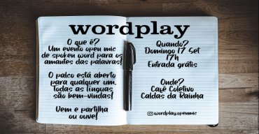 Wordplay - Microfone Aberto para Escritores