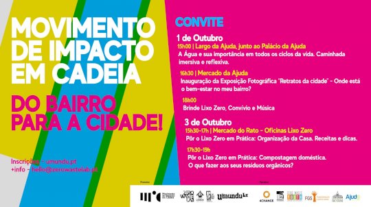 MOVIMENTO DE IMPACTO EM CADEIA - DO BAIRRO PARA A CIDADE !