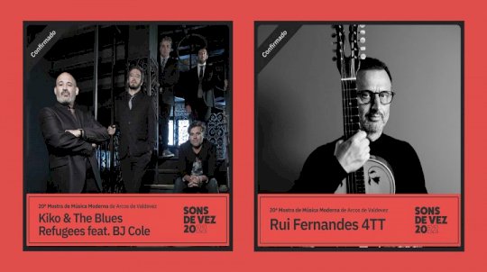 Kiko & The Blues Refugees feat. BJ COLE + Rui Fernandes 4TT no Sons de Vez 2022