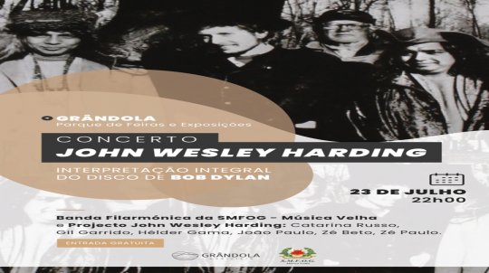 MÚSICA | Concerto - John Wesley Harding