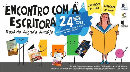 Encontro com a escritora Rosário Alçada Araújo