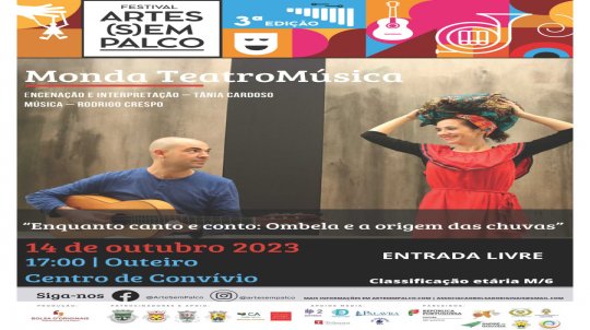 Monda TeatroMúsica | Festival Arte(s)em Palco