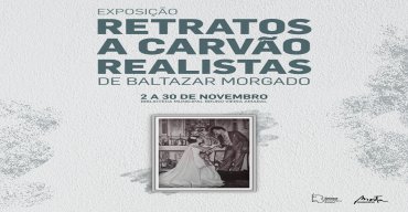 Exposição Retratos Realistas em Carvão