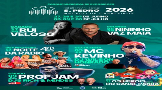 Feira de São Pedro 2026