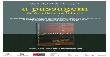 Sessão de lançamento do livro «A Passagem» de Ana Catarina Infante