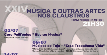 XXIV Ciclo de Concertos 'Música e outras Artes nos Claustros'