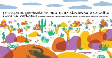 Christina Casnellie - Exposição de ilustração