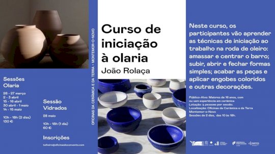 Curso de Iniciação à Olaria