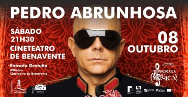 Pedro Abrunhosa em Concerto No Cineteatro de Benavente