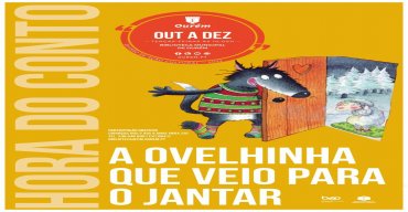 HORA DO CONTO - A OVELHINHA QUE VEIO PARA O JANTAR