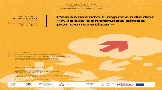 Workshop «Pensamento Empreendedor - A ideia construída ainda por concretizar»