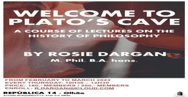WELCOME TO PLATO'S CAVE - Philosophy Lectures with Rose Dargan