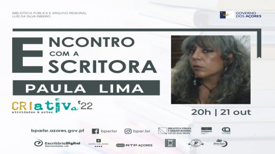 Encontro com a Escritora | Paula Lima