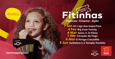 'FITINHAS' está de volta com cinema gratuito no MAR Shopping Algarve