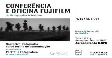 Conferência pelo fotógrafo Mário Cruz, vencedor do World Press Photo