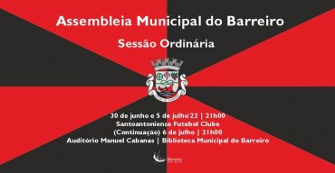 Sessão Ordinária da Assembleia Municipal do Barreiro