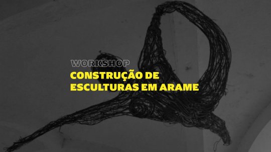 WORKSHOP DE CONSTRUÇÃO DE ESCULTURAS EM ARAME