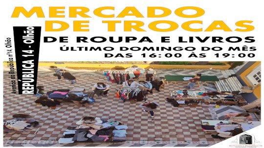 MERCADO DE TROCAS - Roupas e Livros