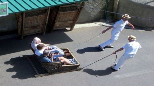 Descida nos Carros de Cestos da Madeira