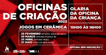 OFICINAS DE CRIAÇÃO DE JOGOS EM CERÂMICA