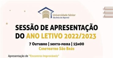 Sessão de lançamento do ano letivo 2022/2023 da Universidade Sénior