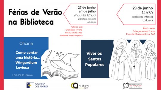 Férias de Verão na Biblioteca