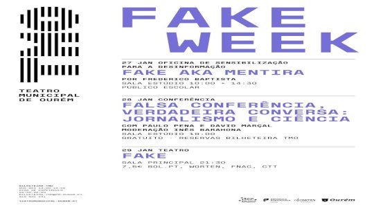 FAKE WEEK: FALSA CONFERÊNCIA, VERDADEIRA CONVERSA: JORNALISMO E CIÊNCIA - Conferência