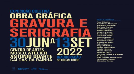 Obra Gráfica - Gravura e Serigrafia