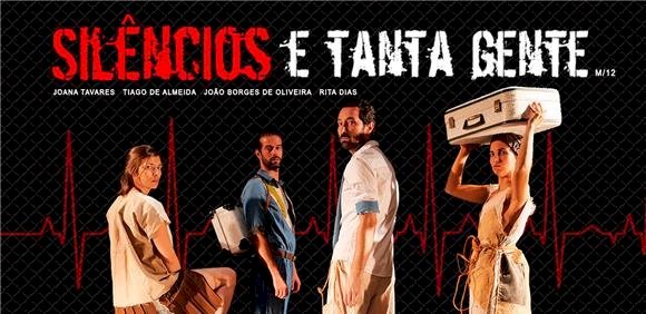 Peça de teatro 'Silêncio e Tanta Gente'