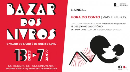 BPARPD | Bazar dos livros e Hora do Conto