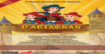 musical DARTAGNAN E AS TRÊS MOSQUETEIRAS em BEJA