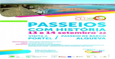 Passeios com História - Portel e Passeio de Barco no Alqueva